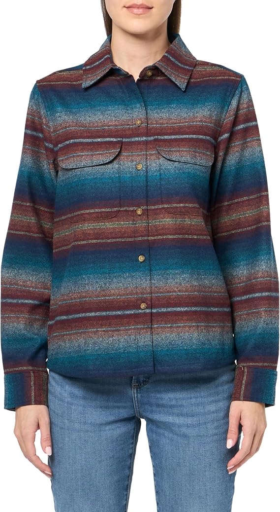 Pendleton Women's Cropped Two Pocket Shirt