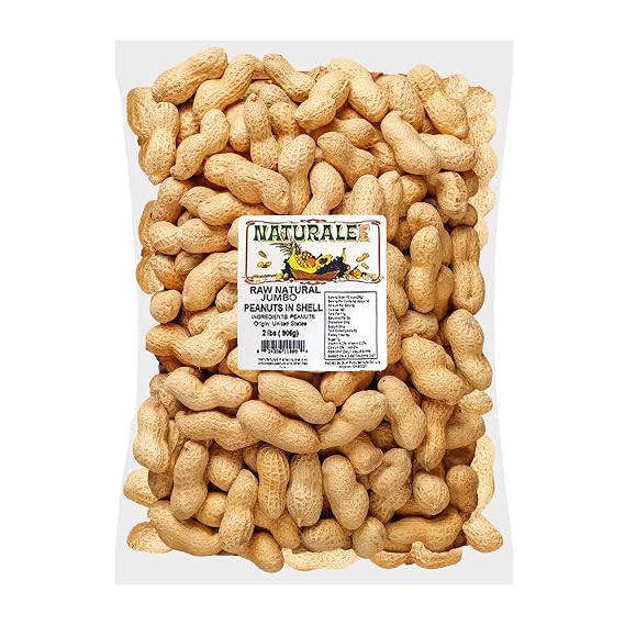Naturalee Peanuts, Plain In Shell 2 lbs - Raw, Unsalted