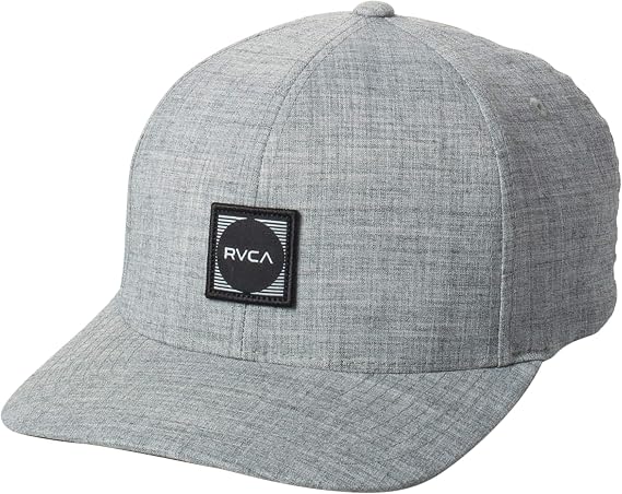 RVCA Men's Flexfit Curved Brim Fitted Hat