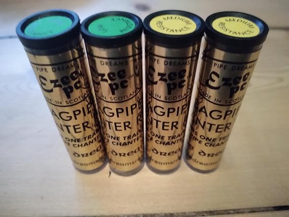 Bagpipe Pipe Chanter Reed Low and Medium Resistance reeds Pipe Dreams (4pk Mixed resistance pipe chanter reed)