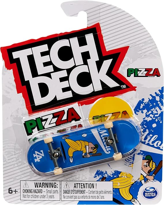 Tech Deck, 96-mm Fingerboard with Authentic Designs, for Ages 6 and Up (Styles May Vary)