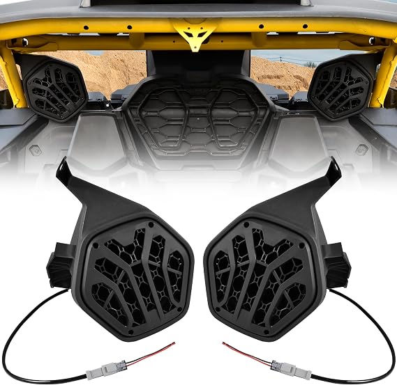 Rear Seat Speaker Pods for Can-Am Maverick R MAX X RS 2024-2026