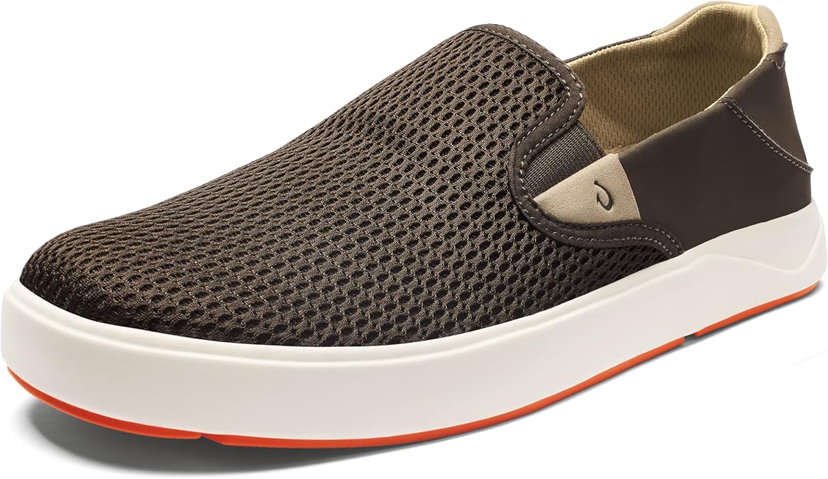 OluKai Lae'ahi Men's Slip On Shoes, Versatile & Casual Everyday Trainers