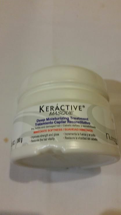 Keractive Deep Moisturizing Treatment Hair Masque 12.6 Oz By Nutrapel