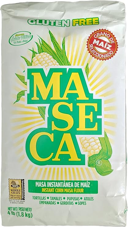 Maseca Instant Corn Masa Flour, (4 lb) 1.8kg