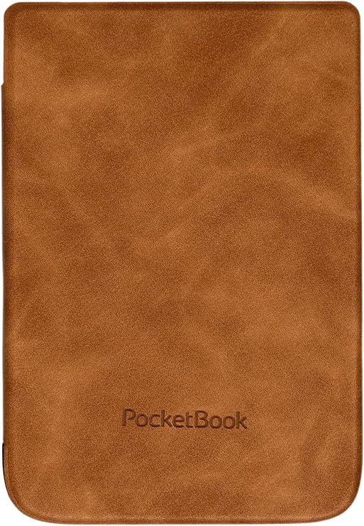 PocketBook Cover Shell für Touch HD 3 Touch Lux 4 Basic Lux 2 Light-Brown Taglia unica