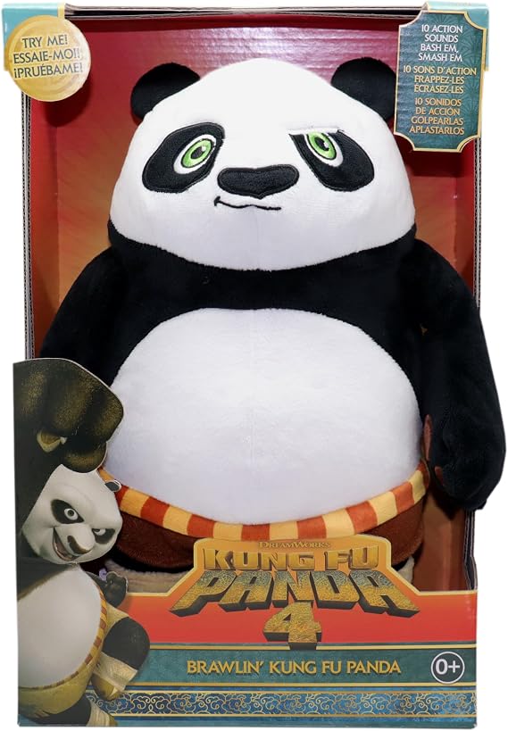 Kung Fu Panda 4 Motion Activated Plush
