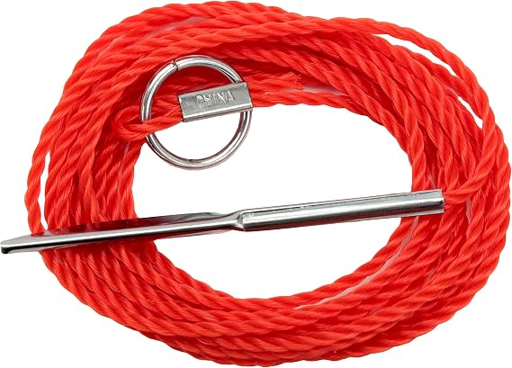 Eagle Claw 04300-002 Stringer, Red, 9