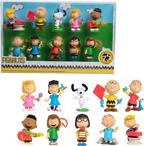 Peanuts Just Play Collector's Figure Set | Kids Toys, Ages 3 Up