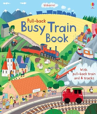 USB - Pull Back Busy Train