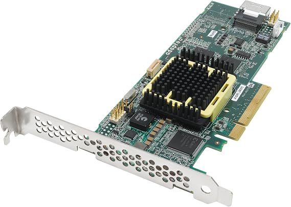 Adaptec 2244100-R 5805 8-Channel SATA/SAS 512MB PCI-Express LP RAID Controller with Cable Kit