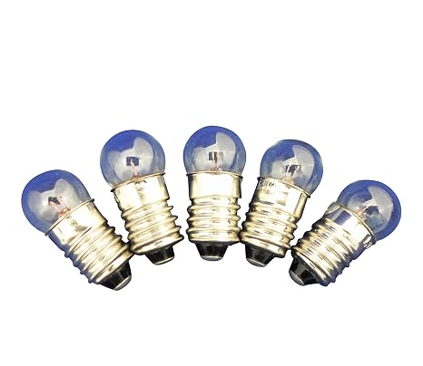 Ajax Scientific Miniature Light Bulb, 1.5V, 0.30 Amp (Pack of 10),EL010-0150