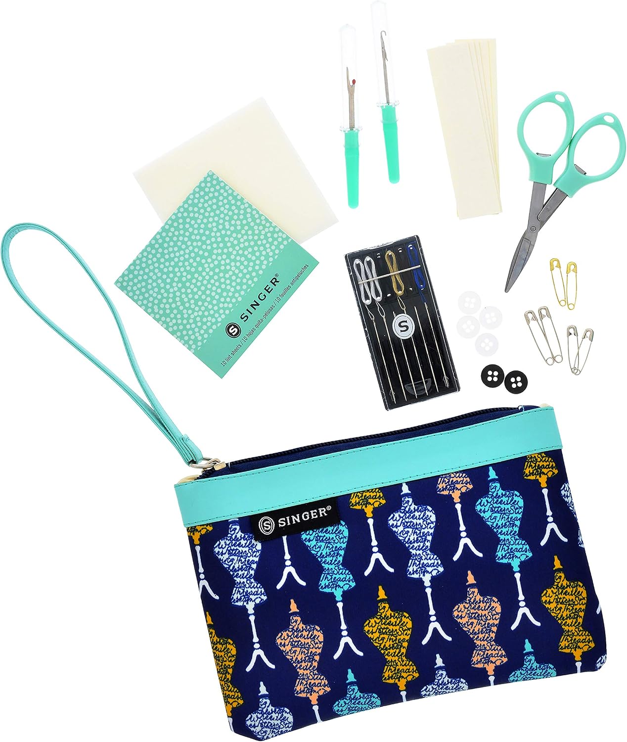 SINGER 40043 Notions 40043 Wardrobe Wristlet Sewing Kit