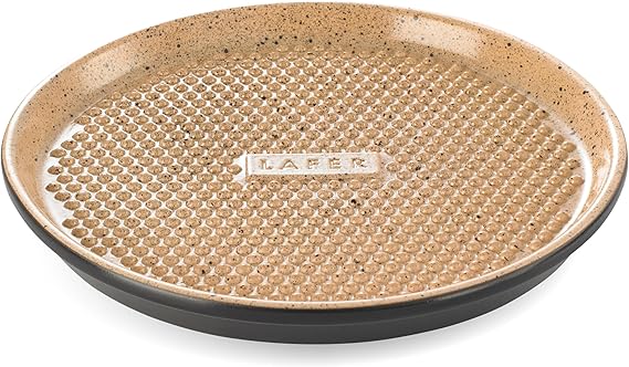 Römertopf BBQ Plancha with Grill Knobs Diameter 31.5 cm Ceramic Grill Plate