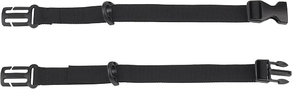 Wisdompro Backpack Chest Strap, 3/4 inch Backpack Sternum Strap Chest Belt with Quick Release Buckle for Hiking and Jogging (Compatible with 1 inch Webbing Shoulder Strap)