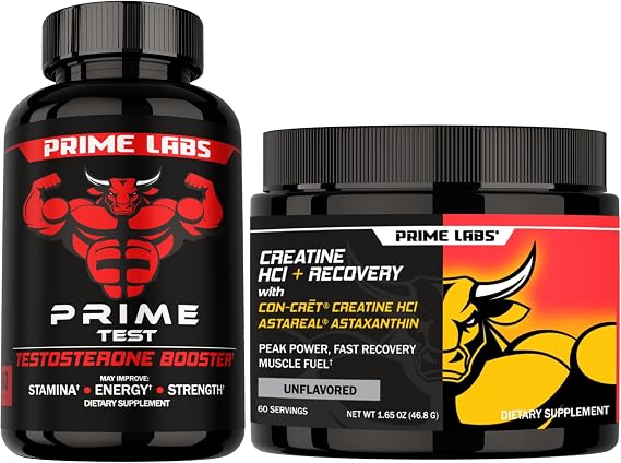 Prime Labs - Prime Test + Creatine/AstaReal Powder