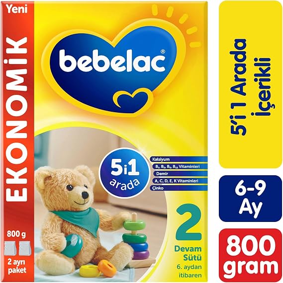 Bebelac 2 Devam Sütü 800 g 6-9 Ay