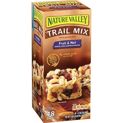 Nature Valley Fruit & Nut Chewy Trail Mix Granola Bars Two 48 Ct Boxes  1.2 Oz. Bars