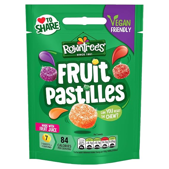 Rowntrees Fruit Pastilles Bag 143 g