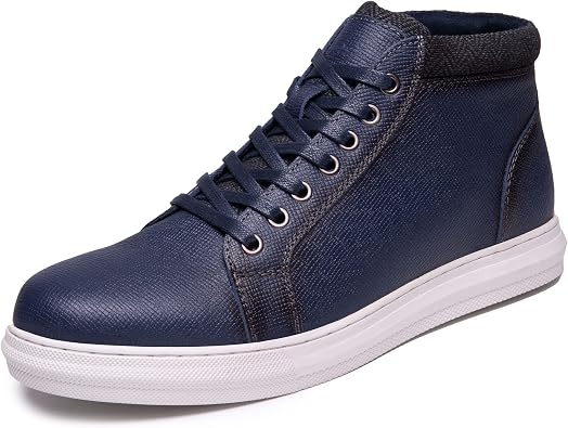 Arkbird Mens Leather Sneaker Fashion Classic Casual Chukka Ankle Boots for Men