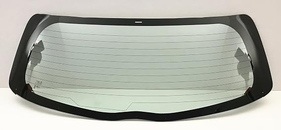 Heated Back Window Back Glass w/o Wiper Hole Style Compatible with Toyota Yaris Hatchback 2012-2019 Models