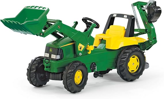 John Deere Pedal Loader with Backhoe & Winch