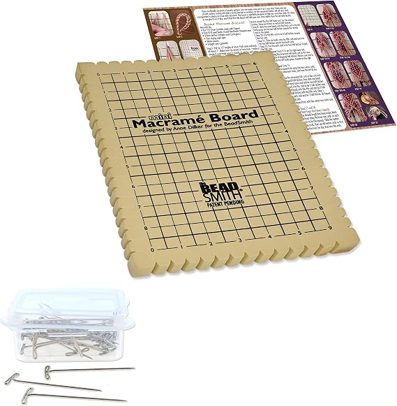 The Beadsmith Mini Macrame Combo w/ Bracelet Project & Instructions