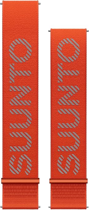 SUUNTO 22 ATH7 Loop Textile Strap Coral Orange S+M