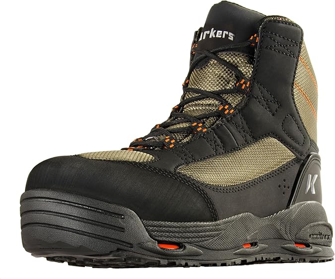 Korkers Men's Greenback Wading Boots - Includes Interchangeable Soles
