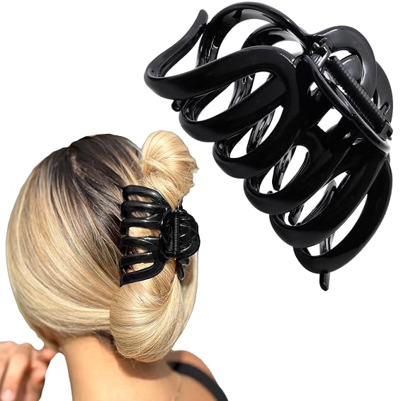 Camila Paris AD719 Octopus Hair Clips 3.75" Large Claw Clips for Thick Hair
