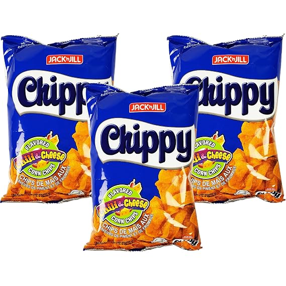 Jack N Jill Chippy Chili & Cheese Corn Chips 3.88 oz (3 Pack)