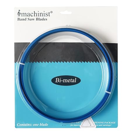 Imachinist S9334610 M42 93" X 3/4" X 6/10tpi Bi-Metal Soft Metal Cutting Band Saw Blades