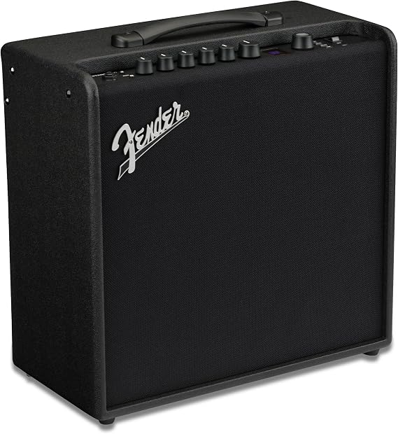 Fender Mustang LT50 Guitar Amp, 50 Watts, 30 Preset Effects with USB Audio Interface for Recording, Black