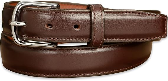Bullhide Belts Mens Leather Belt for Casual Dress, 1.25" Wide