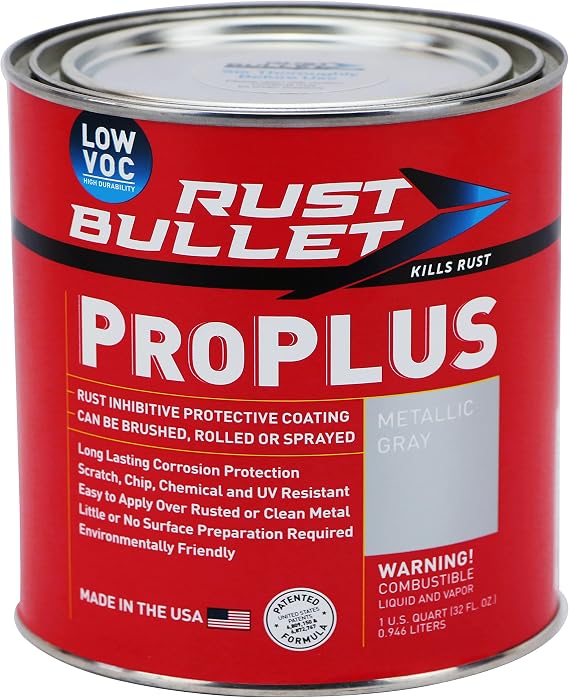 ProPLUS - Rust Inhibitor & Protective Coating - Metallic Gray, 1Qt