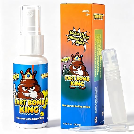 Fart Spray Prank - Pro Kit, Extra Strong, Large Capacity 1.69 oz