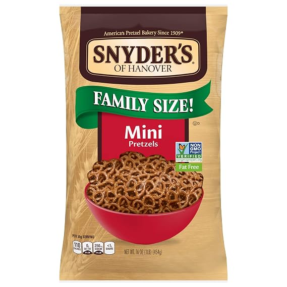 Snyder's of Hanover Mini Pretzel - 16 oz - 2 pk