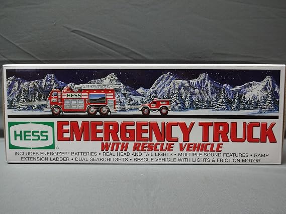 Hess 2005 Emergency Truck with Rescue Vehicle