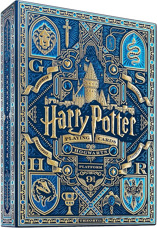 Theory11 Harry Potter Deck - BLAU (Raven Claw)