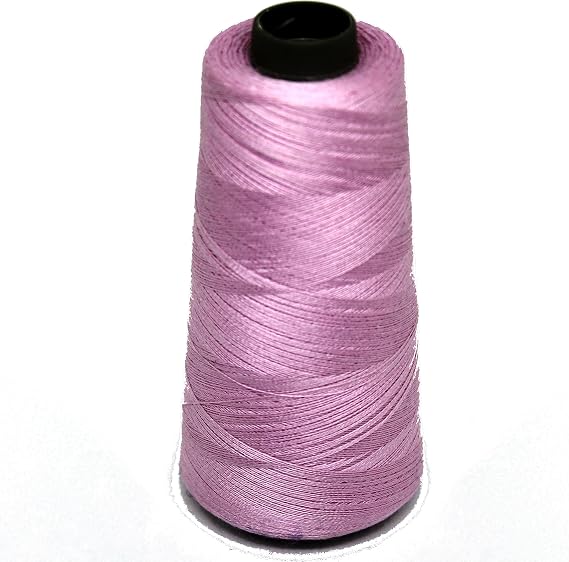 Knitsilk Pure Silk Viscose Blend Yarn in Cones -Premium Quality Silk Yarn for Luxurious,Versatile, and Perfect for Crochet and Knitting,Jewellery and DIY Projects(2ply-75 Yards-Blush Pink -Pack of 1)