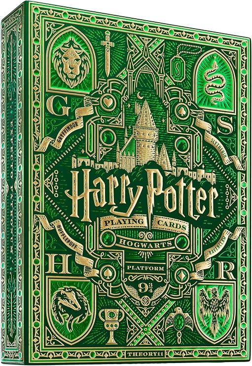 Teori11 Harry Potter Güverte - Yeşil (Slytherin)