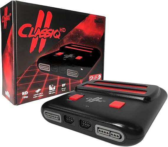 Old Skool Classiq 2 HD - ブラック/レッド