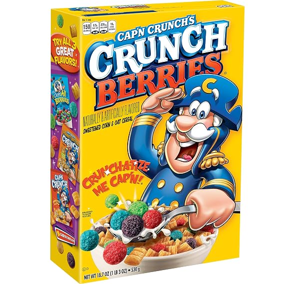 Cap'N Crunch's Crunchberries, 18.7oz