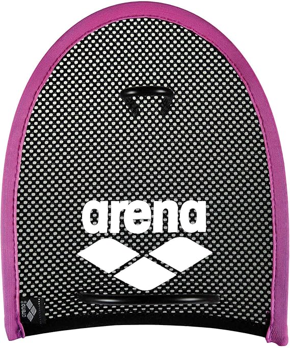 Arena Unisex Adult Flex Swimming Hand Paddles for Men and Women No Slip Mesh Design Swim Training Pool Equipment