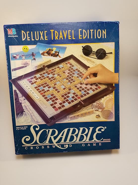 Scrabble Crossword Game, Deluxe Travel Edition