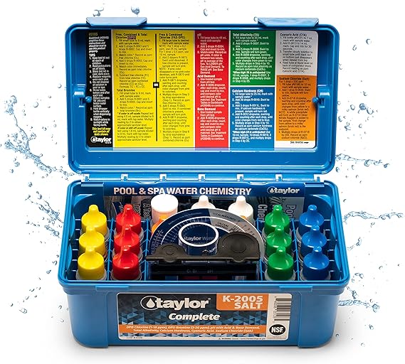 Taylor Technologies K-2005-SALT Test Kit Complete High