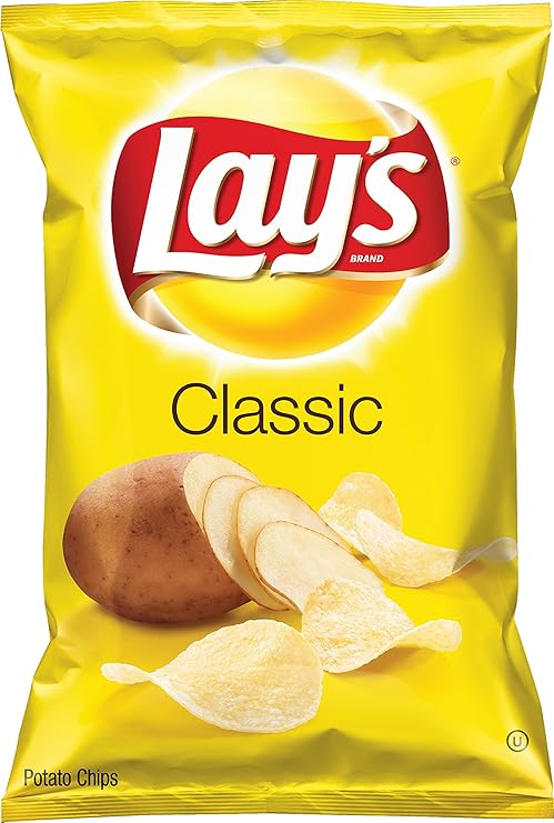 Lays Potato Chips, Classic, 8 oz