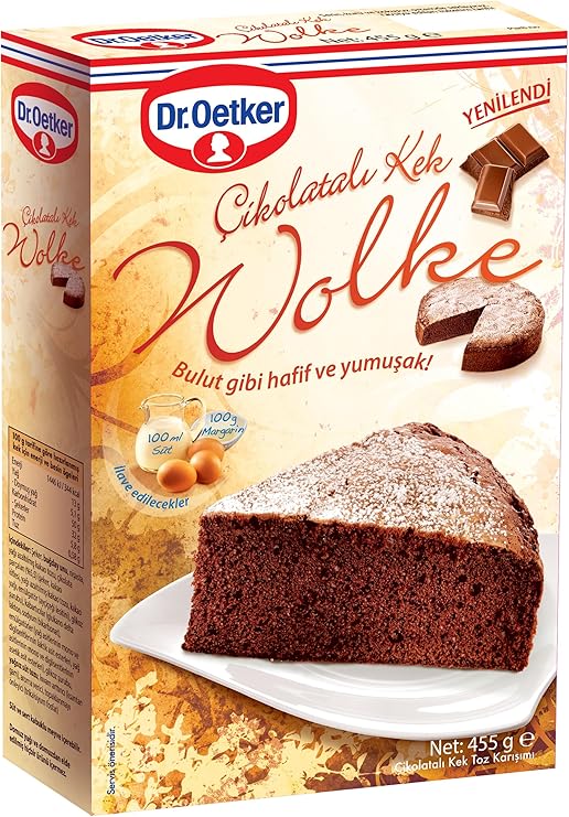 Dr. Oetker Wolke Çikolatalı Kek 455 gr
