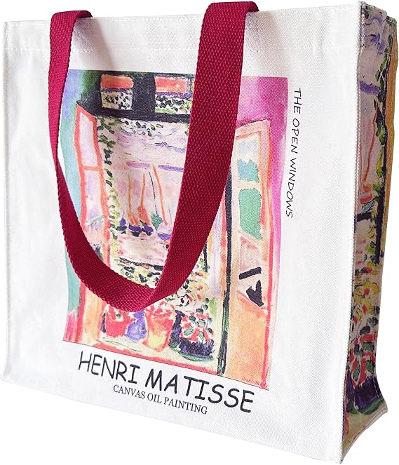 Canvas Tote Bag For Women With Zipper, Durable Portable Reusable Tote Canvas Bag, Tote Bag Aesthetic