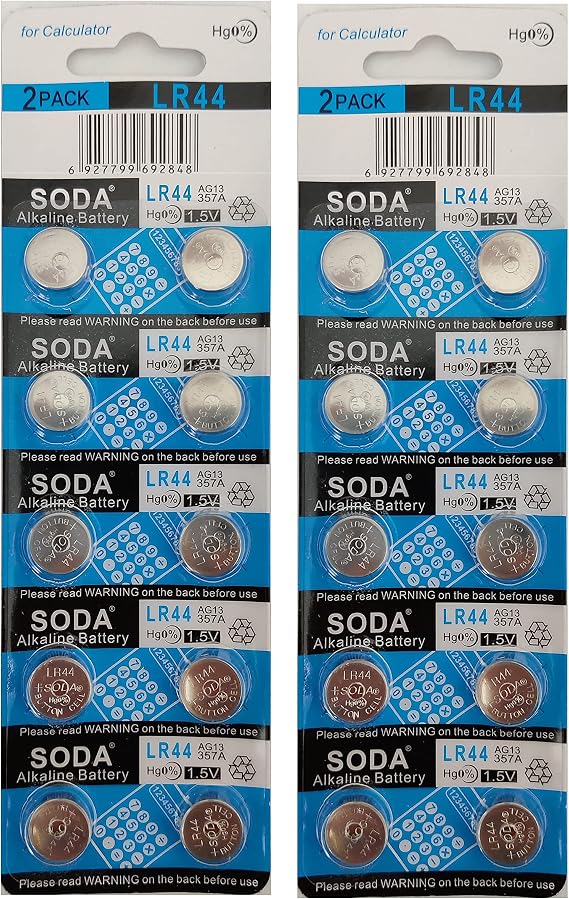 GP A76 LR44 AG13 Alkaline Cell 1.5V Alkaline Button Cell Battery (20 pcs.) BX-Q153-E9HQ